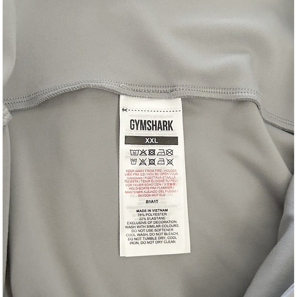 Gymshark - Women's‎ XXL Gray Seamless  Work Out Active Soft Leggings - Picture 4 of 5